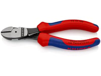 Knipex Krafttång 74 12 160Längd 160Mm, Skär Med Fasad Skärkapacitet Mjuk Tråd 3,4Mm Skärkapacitet Hård Tråd 2,0Mm