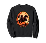 Headless Horseman of Sleepy Hollow Lit Jack O Lantern Sweatshirt