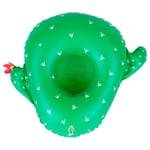 Airmyfun - Porte Boisson Gonfable pour Piscine ou Plage, Flotteur, Accessoire d'Eau - Cactus 28x23cm