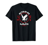 Karate Kid Miyagi-Do Karate with Crane 2 Color T-Shirt T-Shirt