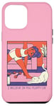 iPhone 12 Pro Max Fluffy Cat Yoga Stretch Cozy Home Yoga Cute Retro Comic Case