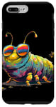 Coque pour iPhone 7 Plus/8 Plus Lunettes de soleil colorées Caterpillar Insect