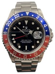 Pre-owned J12154 Rolex Oyster Perpetual GMT-Master II Pepsi Watch