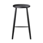 FDB Møbler J27C Counter barstol Beech black painted