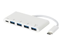 Estuff Usb-C Charging Hub - Hub - 4 X Superspeed Usb 3.0 X Usb-C - Stasjonær