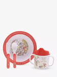 Disney Winnie The Pooh Melamine Baby Dinnerware 4 Piece Gift Set