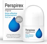 Perspirex Extra Strength Antiperspirant Roll on 20ml | Long Lasting Sweat Prote