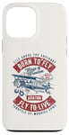 iPhone 13 Pro Max Wings of Freedom Retro Vintage Aviation Airplane Design Case