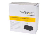 Startech.Com Esata / Usb 3.0 Sata Iii Docking Station With Uasp - Usb 3.0 Hot-Swap Dock Supports 2.5"/3.5" Sata Hdd/Ssd (Sdocku33ebv) - Kontrollerkort - 2.5", 3.5" - Esata - Usb 3.0 - Svart - För P/N: Satdup11img, Sva12m2neua, Sva12m5na