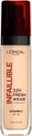 LOréal Paris Infallible 32H Fresh Wear Foundation, Full-coverage, Longwear, We