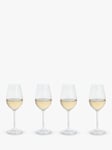 Dartington Crystal Entertain White Wine Glass, Set of 4, 250ml, Clear