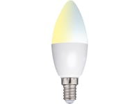 Wifi Smart E14 Led Varm-/Kallvit 4,9W 470 Lm