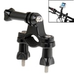 Fixation guidon GoPro noir pour caméra de sport extérieure AEE et HERO4 / 3+ / 3/2/1 de vélo Support universel