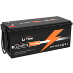 12V 200Ah LiFePO4 Batterie au lithium avec BMS 1,280W Puissance 15,000+ cycles