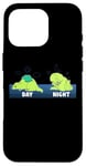 Coque pour iPhone 16 Pro Sleep All Day Play Games All Night T-Rex Dinosaures Gamer