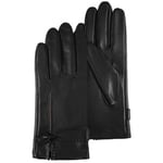 Gants Isotoner  gants femme cuir noir 68655