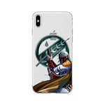 ERT GROUP Coque de téléphone Portable pour Apple Iphone X/XS Original et sous Licence Officielle Star Wars Motif Boba Fett 002 Parfaitement adapté à la Forme du téléphone Portable, partiel imprimé