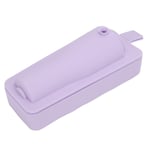 (Purple)Ice Cube Form Integrated Silicone Whiskey Cocktail Ice Maker For Ju PA