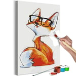 Mal selv billede - Eyeglass Fox 40 x 60 cm