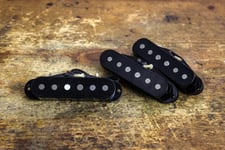 69' Single Coil Stratocaster Set Black Covers