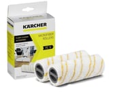 GENUINE KARCHER FC 5 Yellow Roller Set 2055006 2.055-006.0