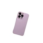 PASUTO Compatible avec iPhone 13 Pro Case, Liquid Silicone Full Body Protective Case with [Anti-Scratch] [Soft Microfiber Lining] [Camera Protective Case] for 6.1 inch,(Violet)