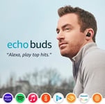 Echo Buds 2nd Gen | Wireless earbuds with Alexa, Bluetooth in-ear headphones | |