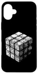 Coque pour iPhone 16 Plus Magic Cube 3D Wireframe – Vintage Magic Cube Lover