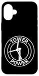 Coque pour iPhone 16 Plus Opérateur D'éoliennes Tower Power