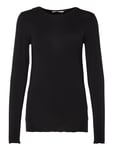 Cc Heart Sofia Round Neck Blouse Black Coster Copenhagen