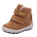 Superfit Boys GROOVY warm gefütterte Gore-Tex Stiefel, BRAUN/GELB 3000