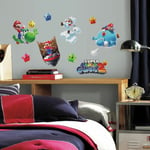 Thedecofactory - nintendo super mario galaxy 2 - Stickers repositionnables Super Mario Galaxy 2, Nintendo - Multicolore