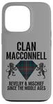 Coque pour iPhone 13 Pro MacConnell Clan Scottish Name Blason Tartan Famille