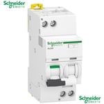 Schneider Electric - Disjoncteur Différentiel 1p+n 16A - 30 ma -courbe c - 4.5 kA- Acti9 Schneider