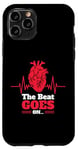 iPhone 11 Pro The Beat Goes On Wear Red Heart Disease Awareness Valentines Case