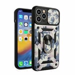 Case For iPhone 13 Pro in White Hybrid Armoured Cover Shockproof