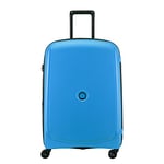 DELSEY PARIS -Belmont Plus- Valise Grande Taille Rigide Extensible - 70x47x33 cm - 87 litres - M - Bleu Metallique