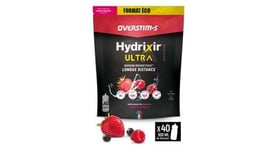 Boisson energetique overstims hydrixir ultra fruits rouges 1 6kg