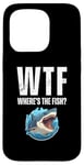 Coque pour iPhone 15 Pro WTF Où est le poisson ? Funny Shark