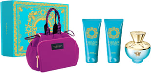 Versace Dylan Turquoise Eau de Toilette Spray 100ml Gift Set