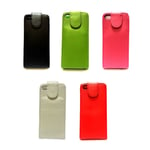 Case For Apple Iphone 5c Plain Soft Pu Leather Flip In Various Colours Cover