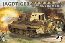 TAKOM 8012 1/35 JAGDTIGER PRODUCTION TYPE Sd.Kfz.186 w/ZIMMERIT