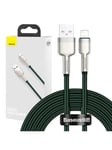 Baseus USB cable for Lightning Cafule 2.4A 2m (green)