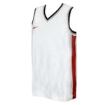 Nike Womens Supreme Tank Top Satin Sports Vest White 119802 101 Textile - Size 2XL