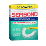 Sea-Bond Denture Adhesive Wafers Lowers Fresh Mint 30 each By Sea-Bond