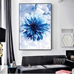 DIY 5D Diamond Painting Kits,Full Drill Flowers Cross Stitch Handmade Crystal Rhinestone Diamond Art Embroidery Large Canvas Mosaic Crafts for Home Wall Decor 70x140cm