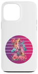 Coque pour iPhone 13 Pro Max Tour Eiffel Paris aquarelle fleurs romantique onirique