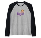 Bratz Yasmin Ange assis sur le logo Violet scintillant Manche Raglan