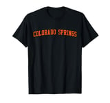 Colorado Springs CO Little London Throwback Orange T-Shirt