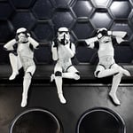 Official Star Wars Three Wise Stormtroopers Shelf Sitters